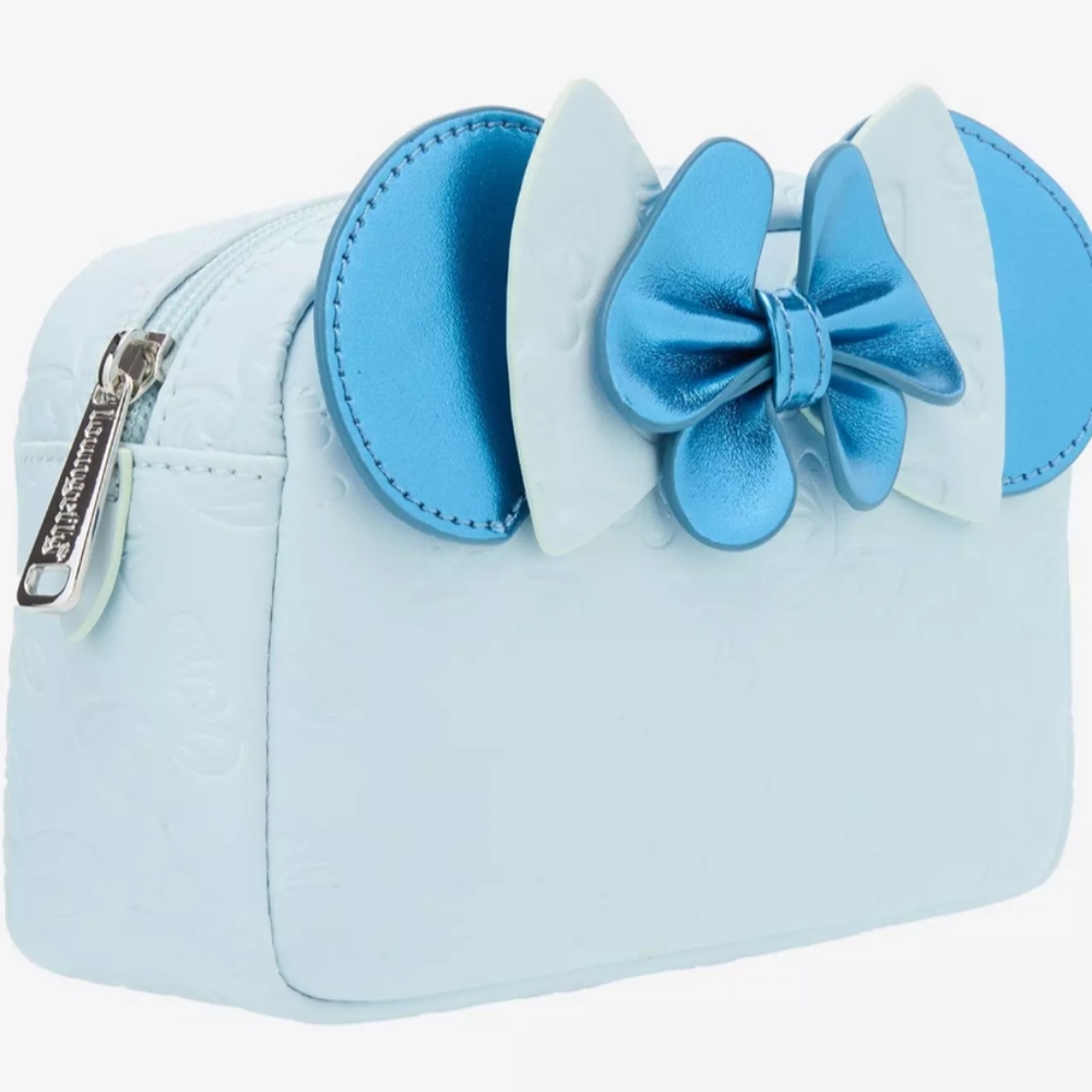 Loungefly Disney Minnie Mouse Butterfly Bow Cosmetic Bag